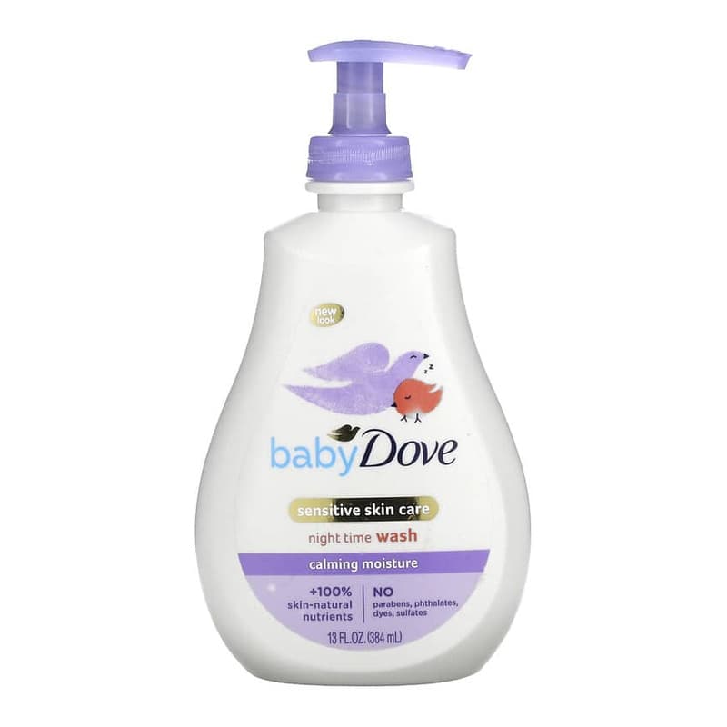 Baby, Sensitive Skin Care, Night Time Wash, Calming Moisture