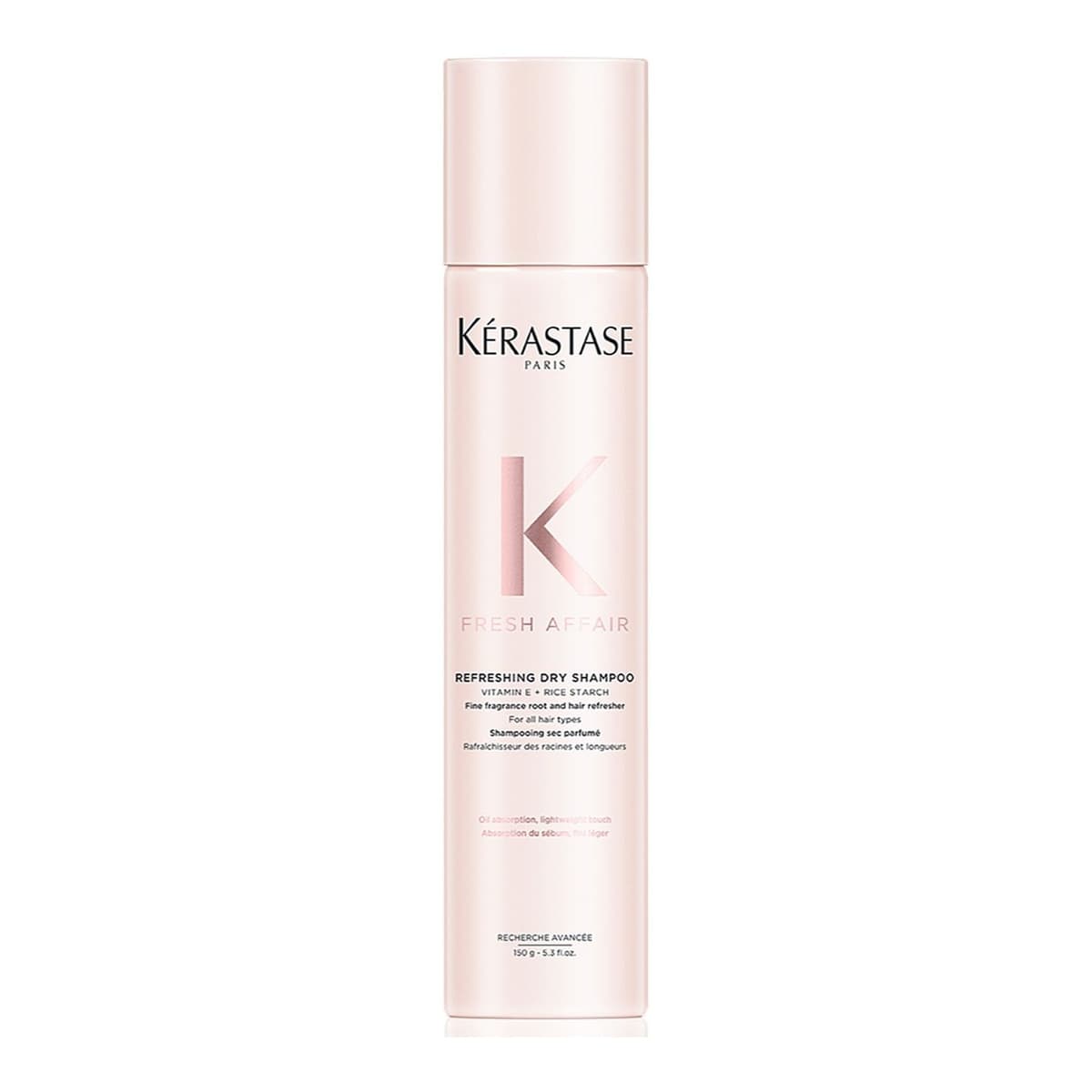 Kérastase Fresh Affair, Oil-absorbing Multi-benefit Fine Fragrance Dry Shampoo, For All Hair Types, With Vitamin E