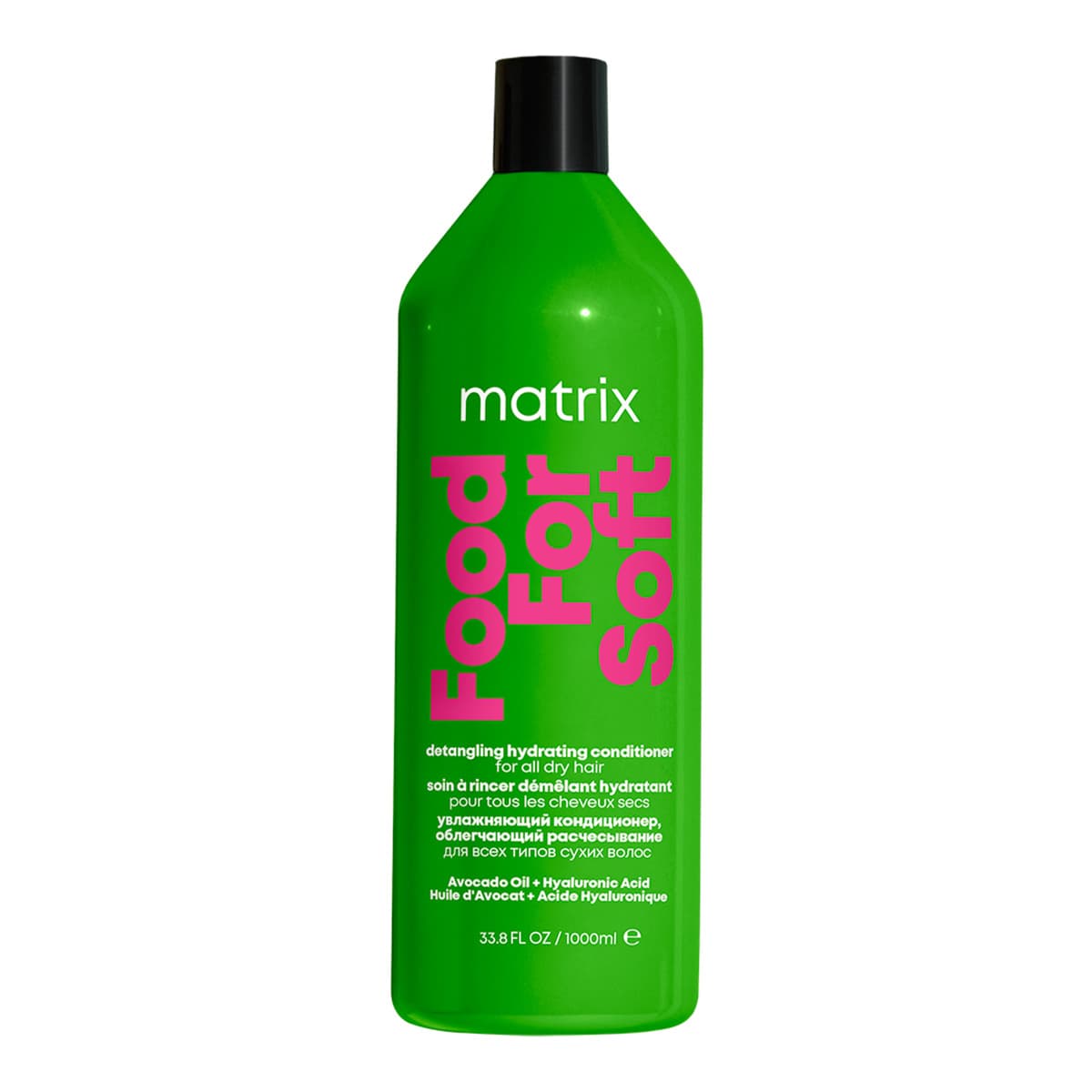 Food For Soft Detangling Conditioner with Avocado Oil and Hyaluronic Acid For Dry Hair