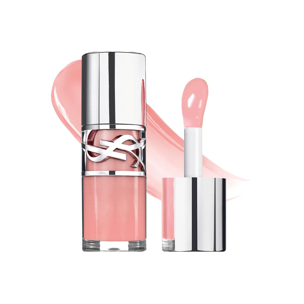 YSL Loveshine Plumping Lip Oil Gloss with Hyaluronic Acid, #02 Lucky Moonstone