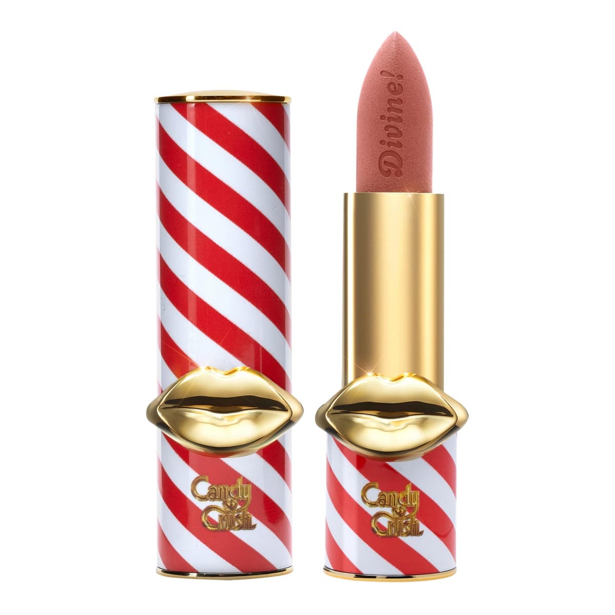 x CANDY CRUSH Mattetrance Lipstick, Divine Rose