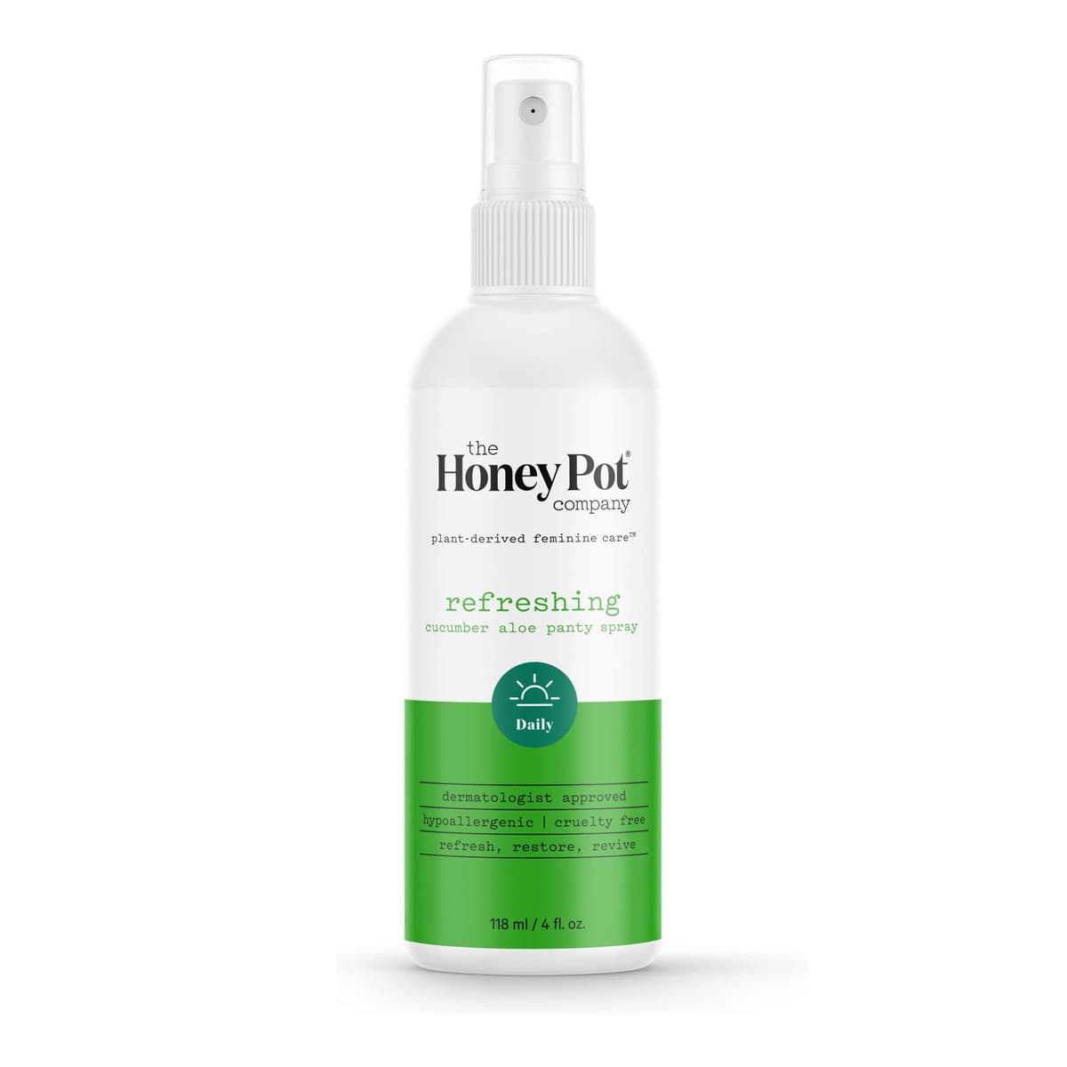 Refreshing Cucumber Aloe Panty and Body Plant-Derived Deodorant Spray