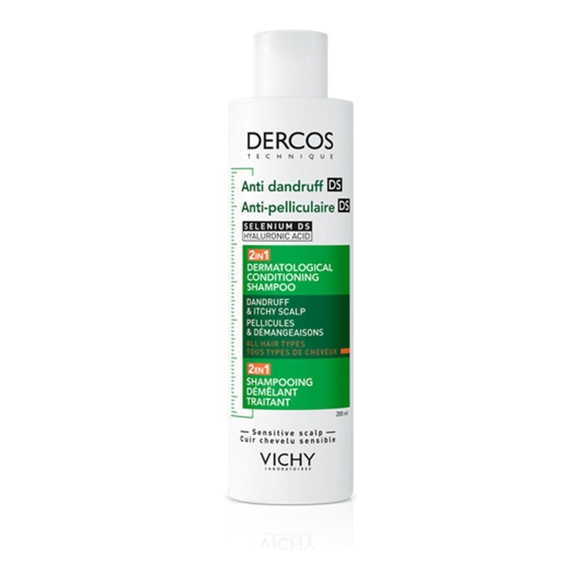 Dercos Anti-Dandruff DS 2-in-1 Dermatological Conditioning Shampoo