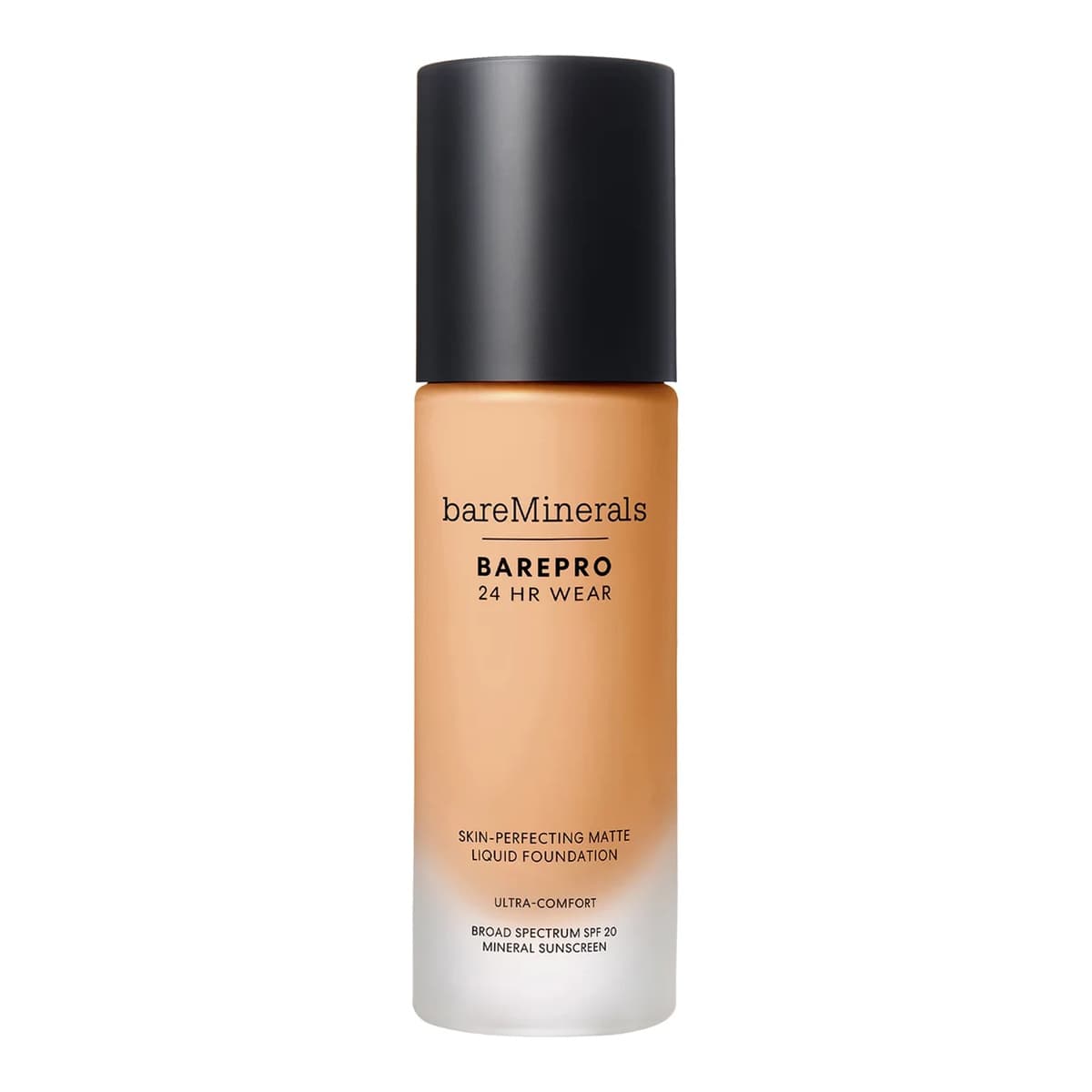 BAREPRO 24 Hour Matte Liquid Foundation Mineral SPF 20, Med. 30 Neutral