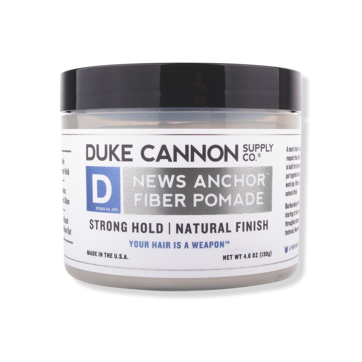 News Anchor Fiber Pomade