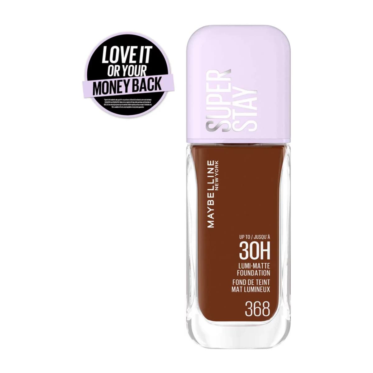 New York Super Stay Lumi Matte Foundation, #368