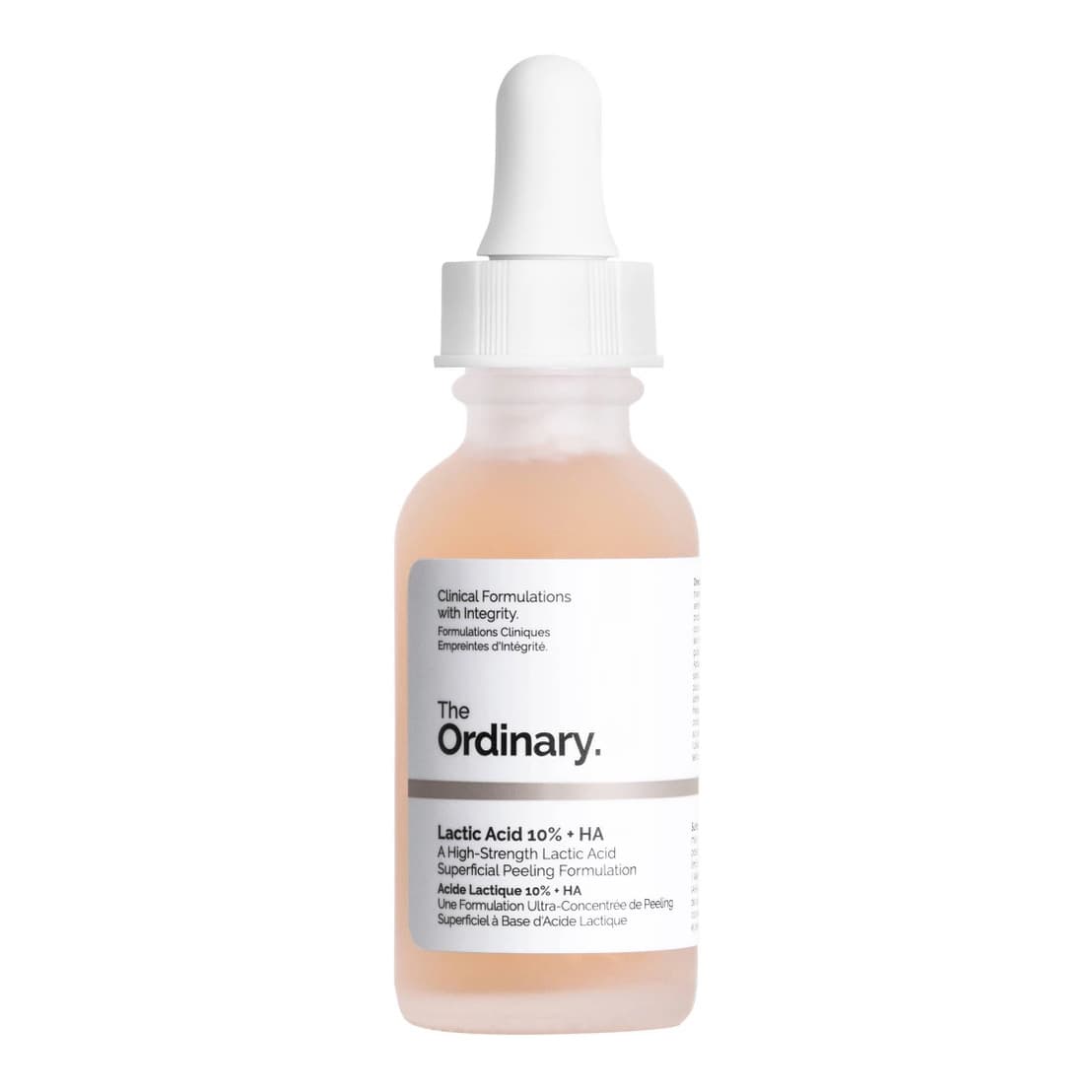 Lactic Acid 10% + HA 2% High-Strength Exfoliating Serum for Uneven Texture