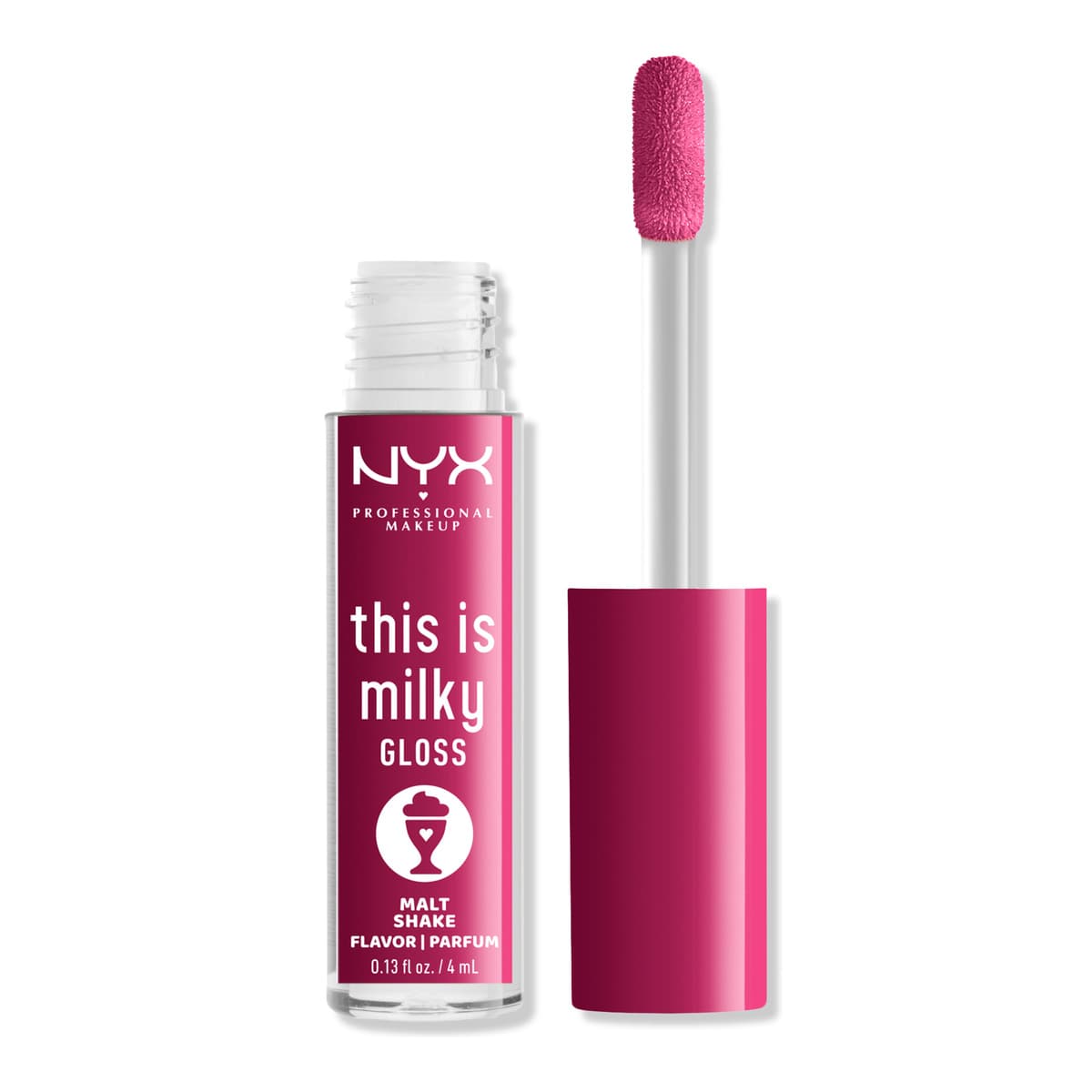 This is Milky Gloss Milkshakes Vegan Lip Gloss, Malt Shake