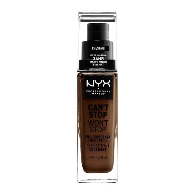 NYX Professional Makeup Cant Stop Foundation Chestnut