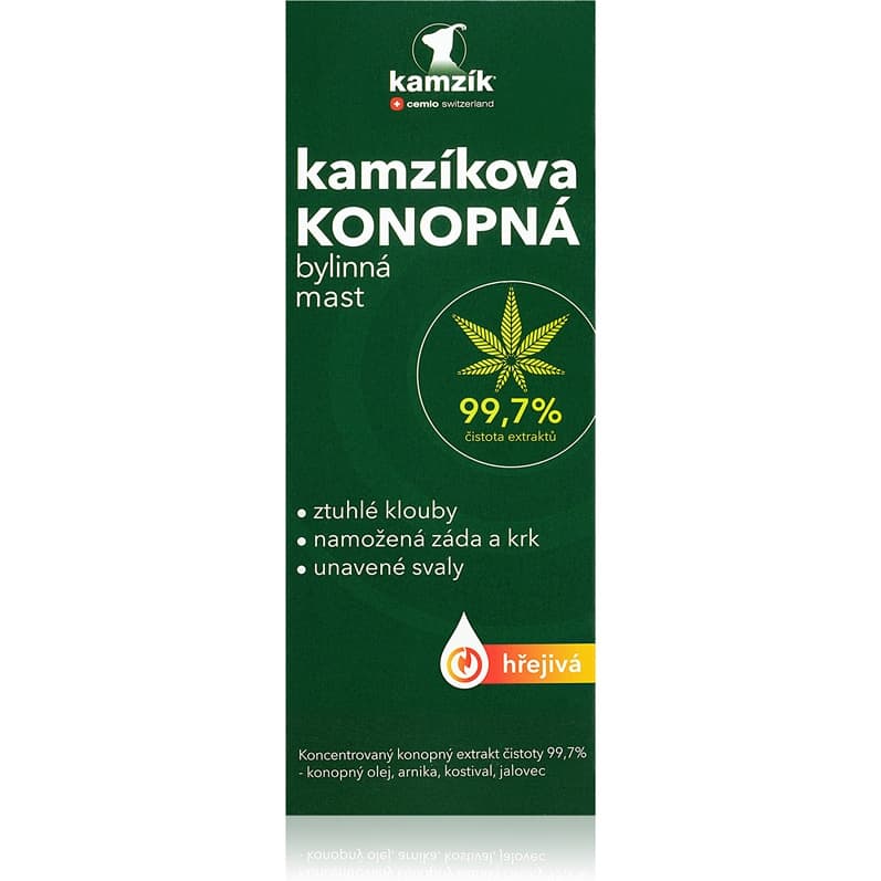 Kamzík hemp ointment