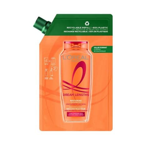 L'Oréal Paris Elvive Dream Lengths Shampoo Refill Pouch