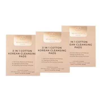 3-in-1 Cotton Korean Cleansing Pads