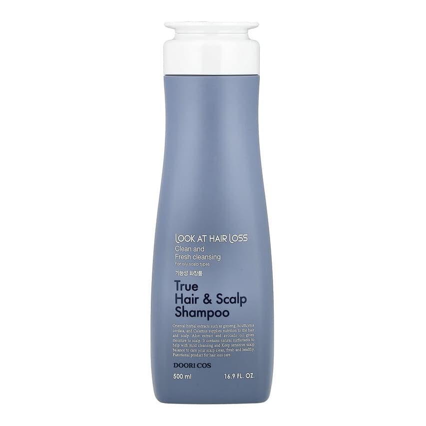 Look At Hair Loss, True Hair & Scalp Shampoo, For Oily Scalp Types