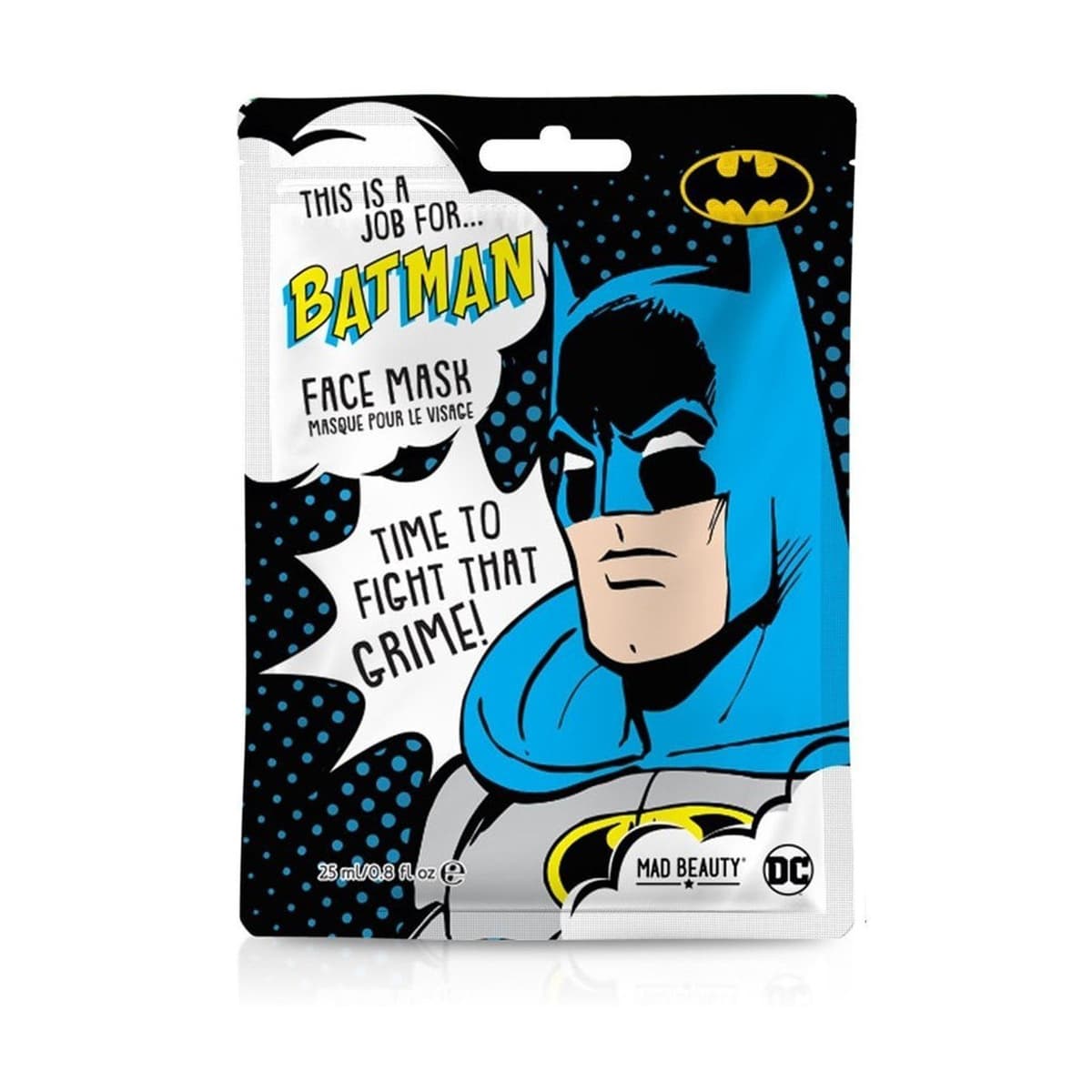 Batman Black Tea Sheet Face Mask