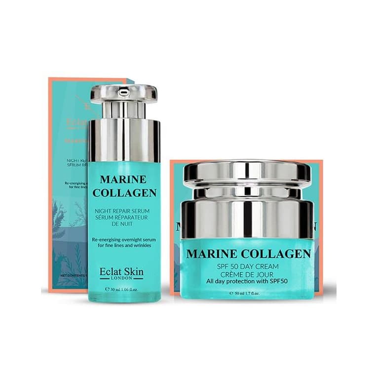 Marine Collagen SPF 50 + Serum Set