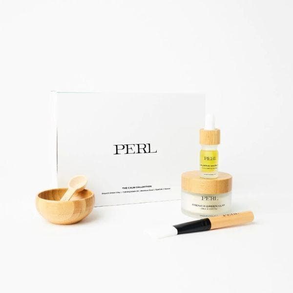 French Green Clay Mask & Calming Mask Oil Set