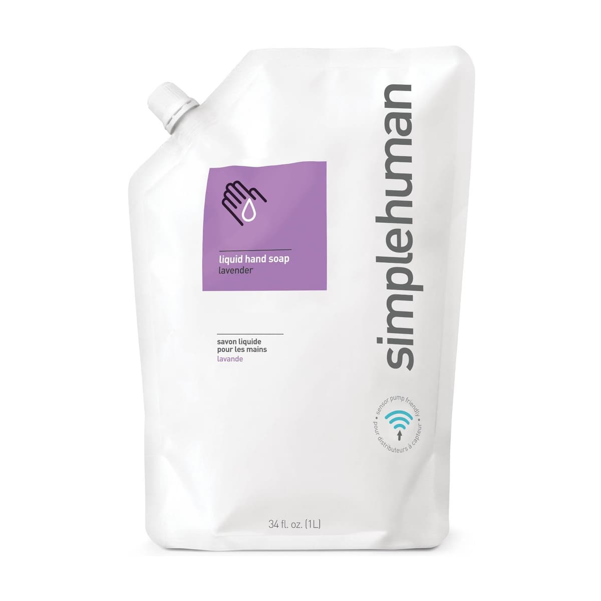 Hand Soap Liquid Refill Pouch Lavender