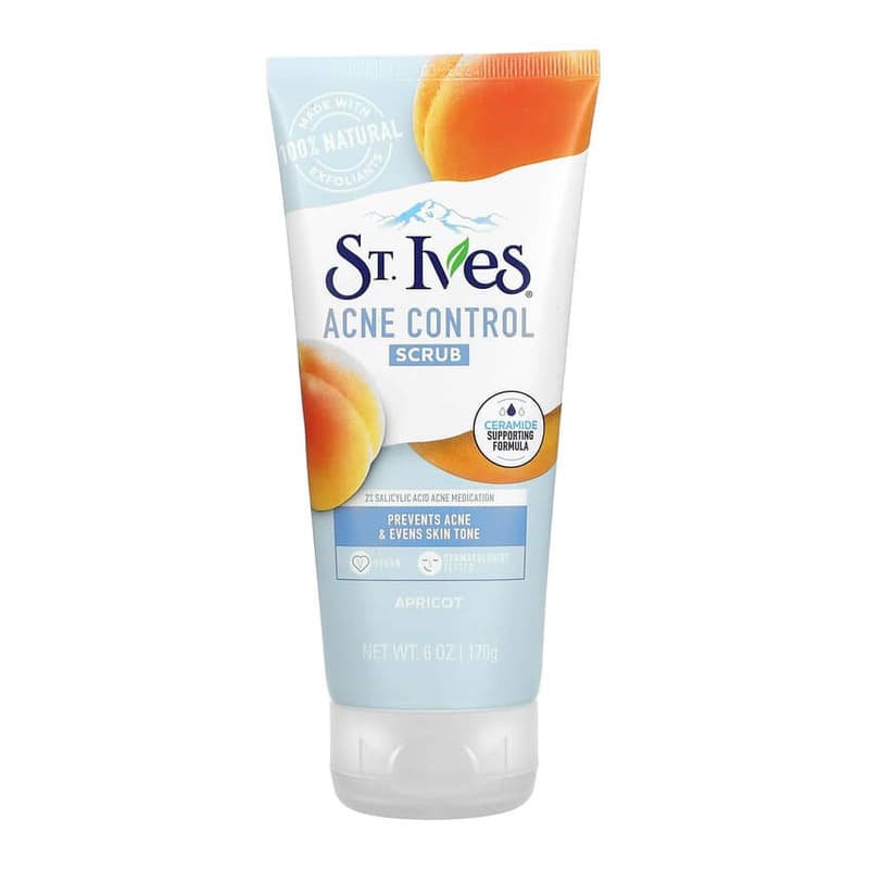 Acne Control Scrub, Apricot