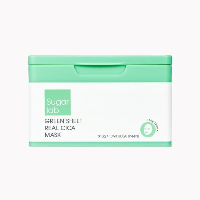 Sugar Lab Green Sheet Real Cica Mask