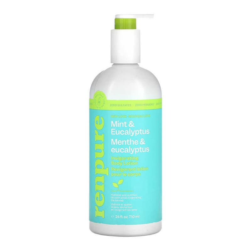 Invigorating Body Lotion, Mint & Eucalyptus
