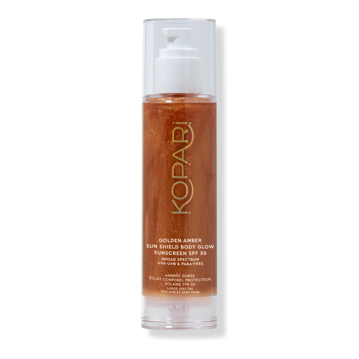 Golden Amber Sun Shield Body Glow Sunscreen SPF 30