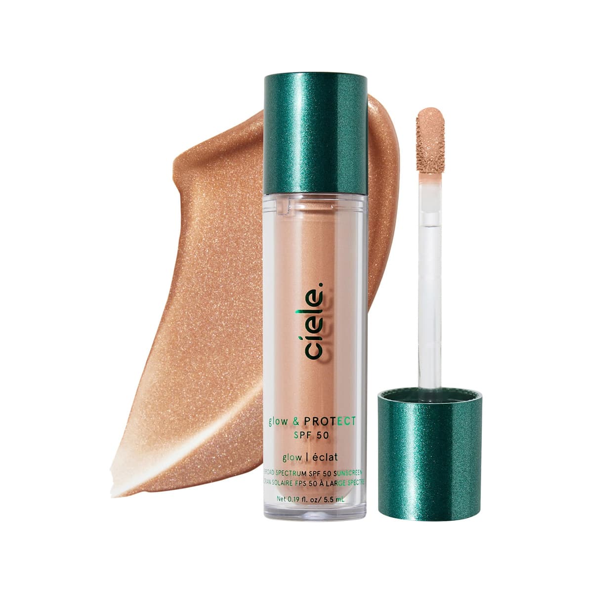 glow & PROTECT SPF 50+ liquid highlighter, Penny