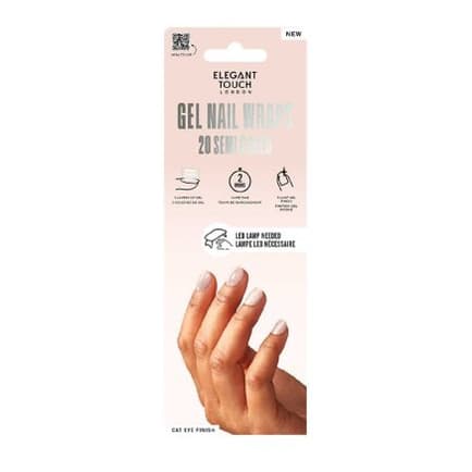 Semi Cured Gel Nail Wraps Galaxy 20s