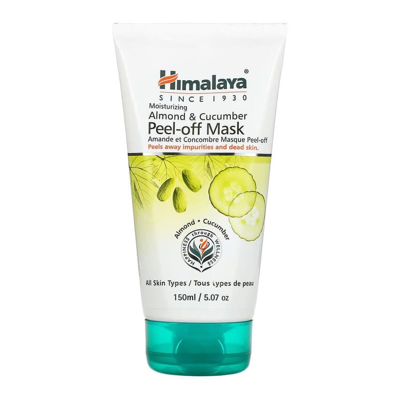 Peel-Off Beauty Mask, For All Skin Types, Almond & Cucumber