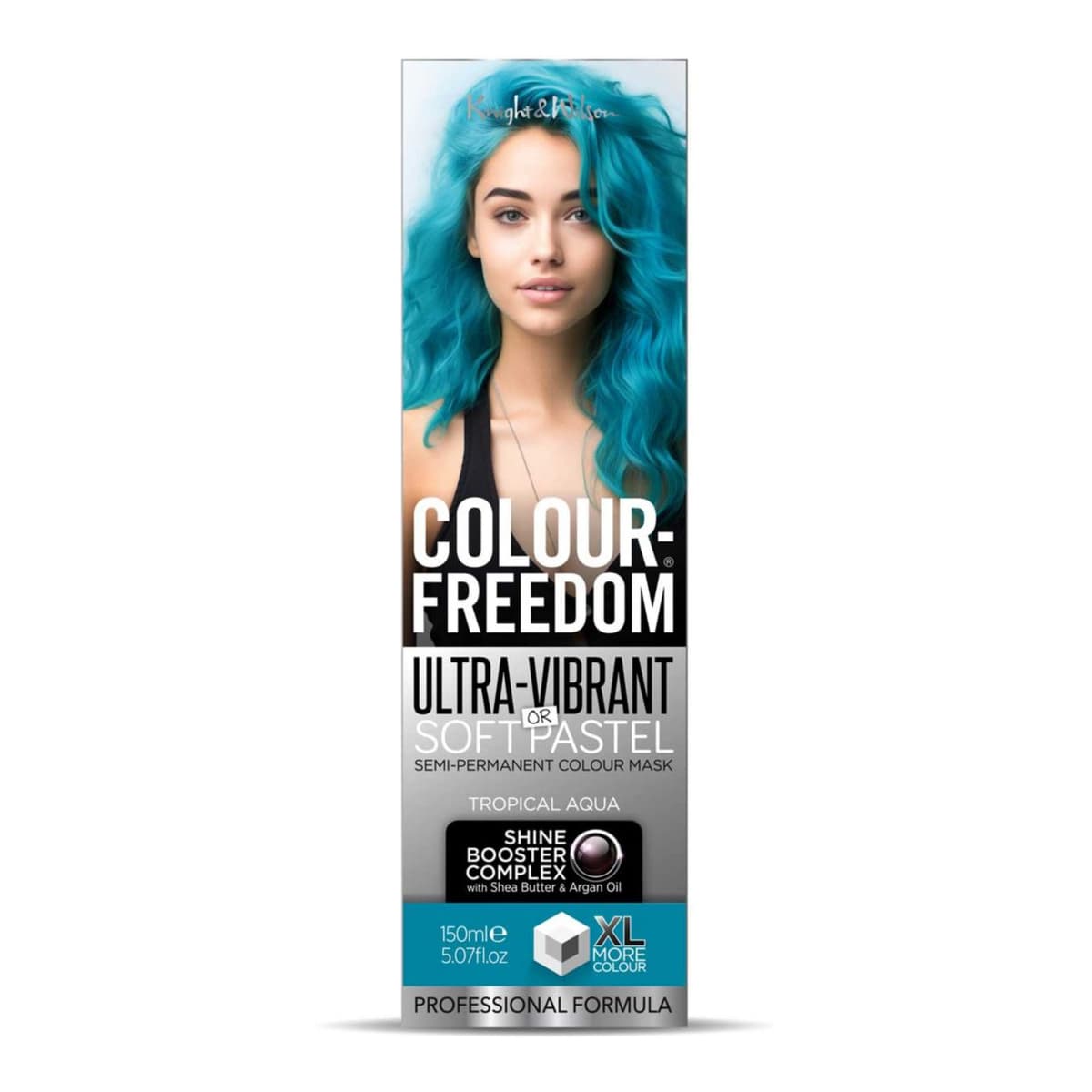 Colour Freedom Tropical Aqua Semi Permanent Hair Dye.