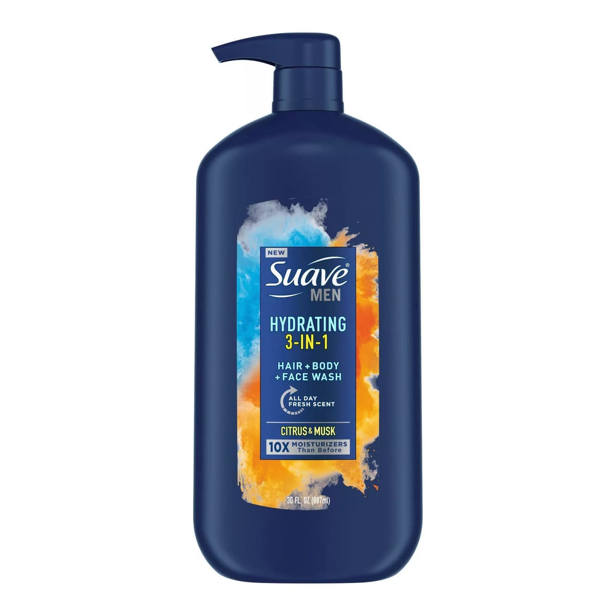 Men 3-in-1 Hydrating Hair, Body & Face Wash - Citrus Musk