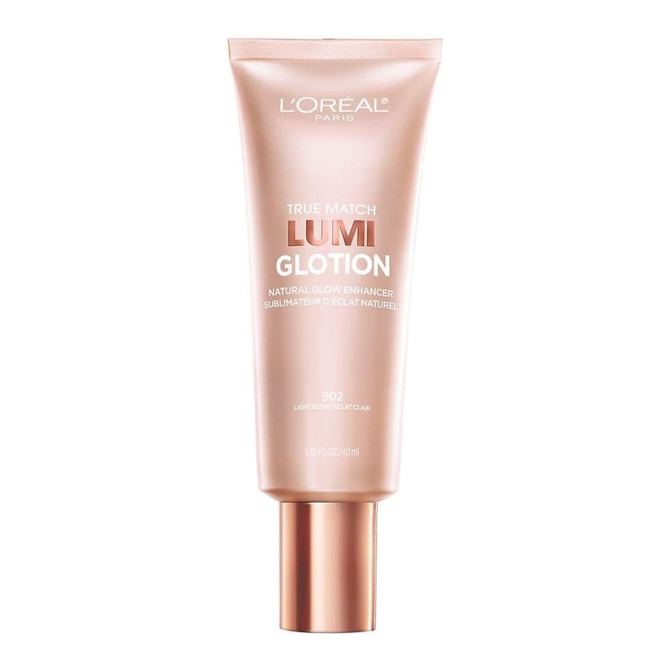 Glotion, Natural Glow Enhancer, Illuminator Highlighter Bronzing Drops, Light