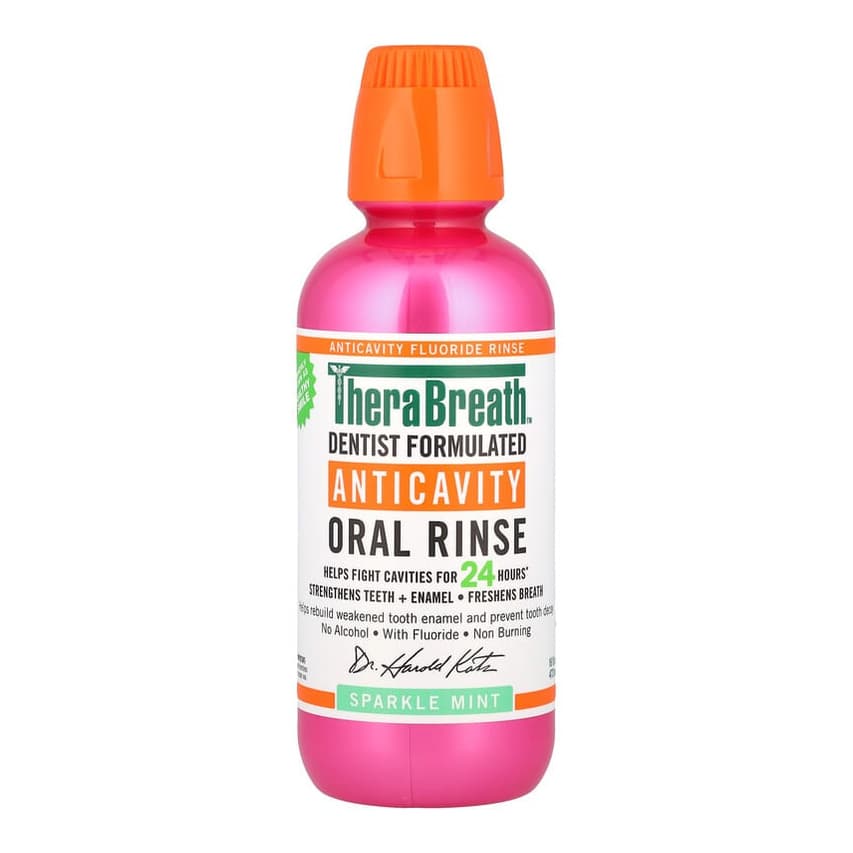 Anticavity Oral Rinse, Sparkle Mint