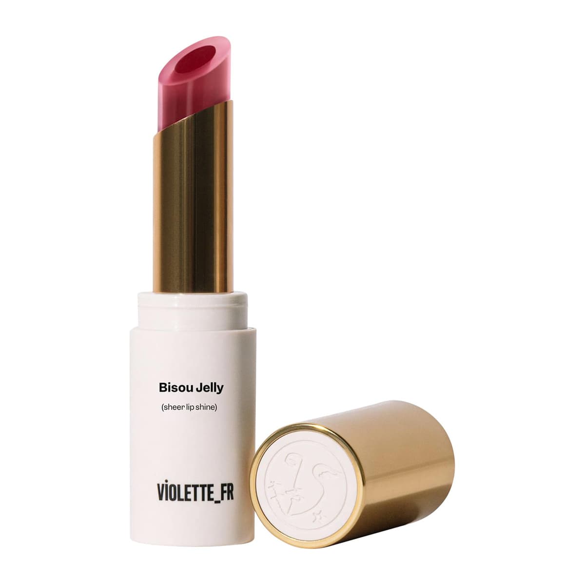 BISOU JELLY Sheer Shine Hydrating Lipstick, Aïssa
