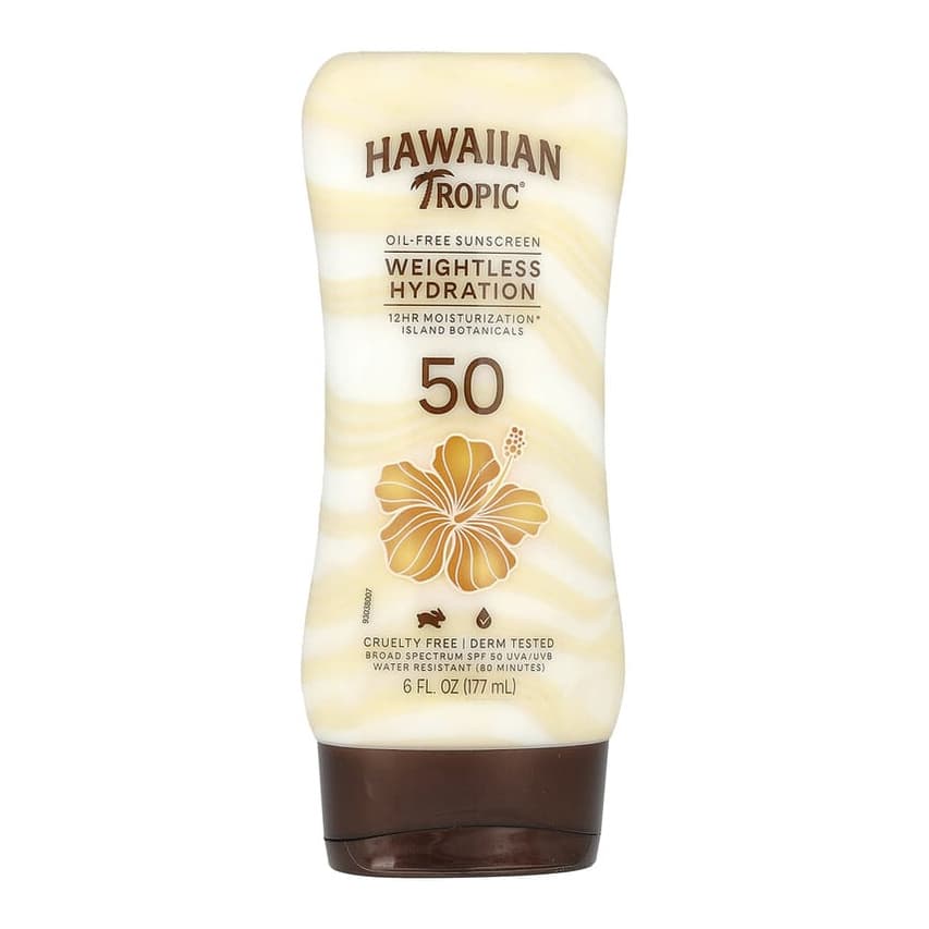 Weightless Hydration, Oil-Free Sunscreen, SPF 50