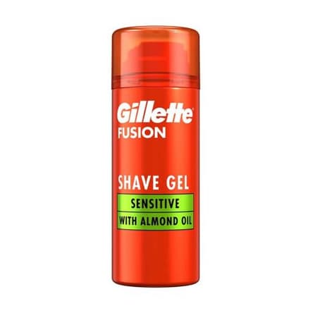 Fusion Shave Gel with Almond Oil, For Sensitive Skin