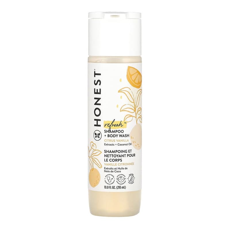 Refresh Shampoo + Body Wash, Citrus Vanilla