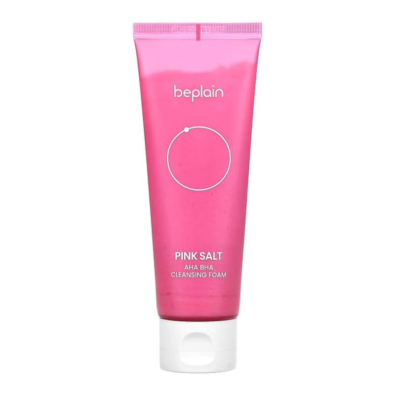 Pink Salt, AHA BHA Cleansing Foam