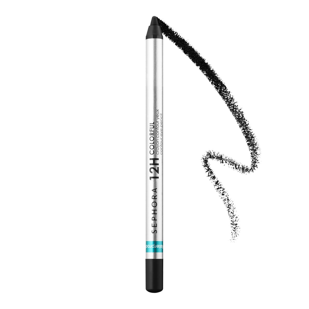 12 Hour Contour Pencil Eyeliner, #01 Black Lace