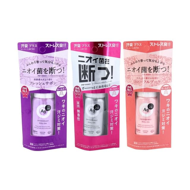 Ag Deo 24 Deodorant Roll On DX, Floral Bouquet