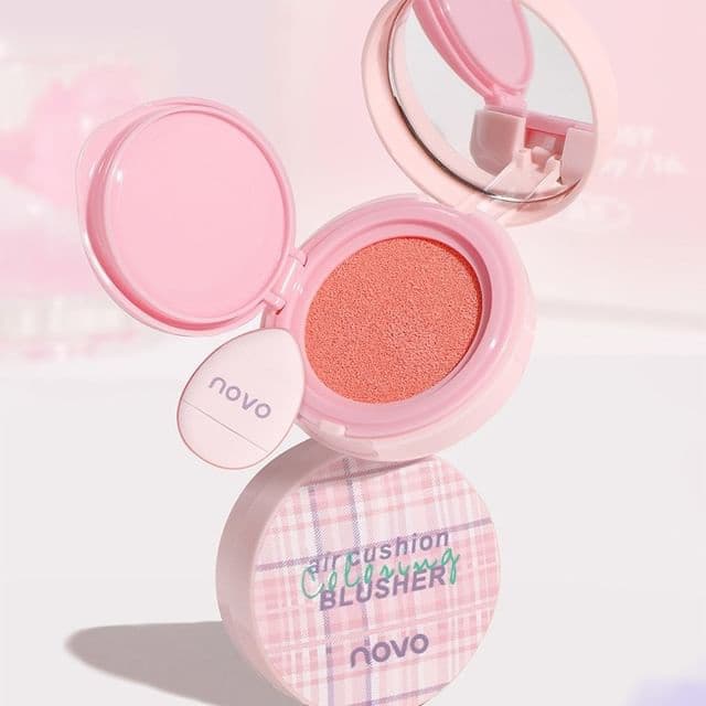 Plumping Tipsy Cushion Blusher, #02# Almond Peach