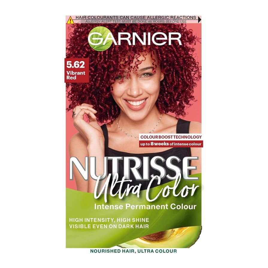 Nutrisse Ultra Color Permanent Hair Dye 5.62 Vibrant Red