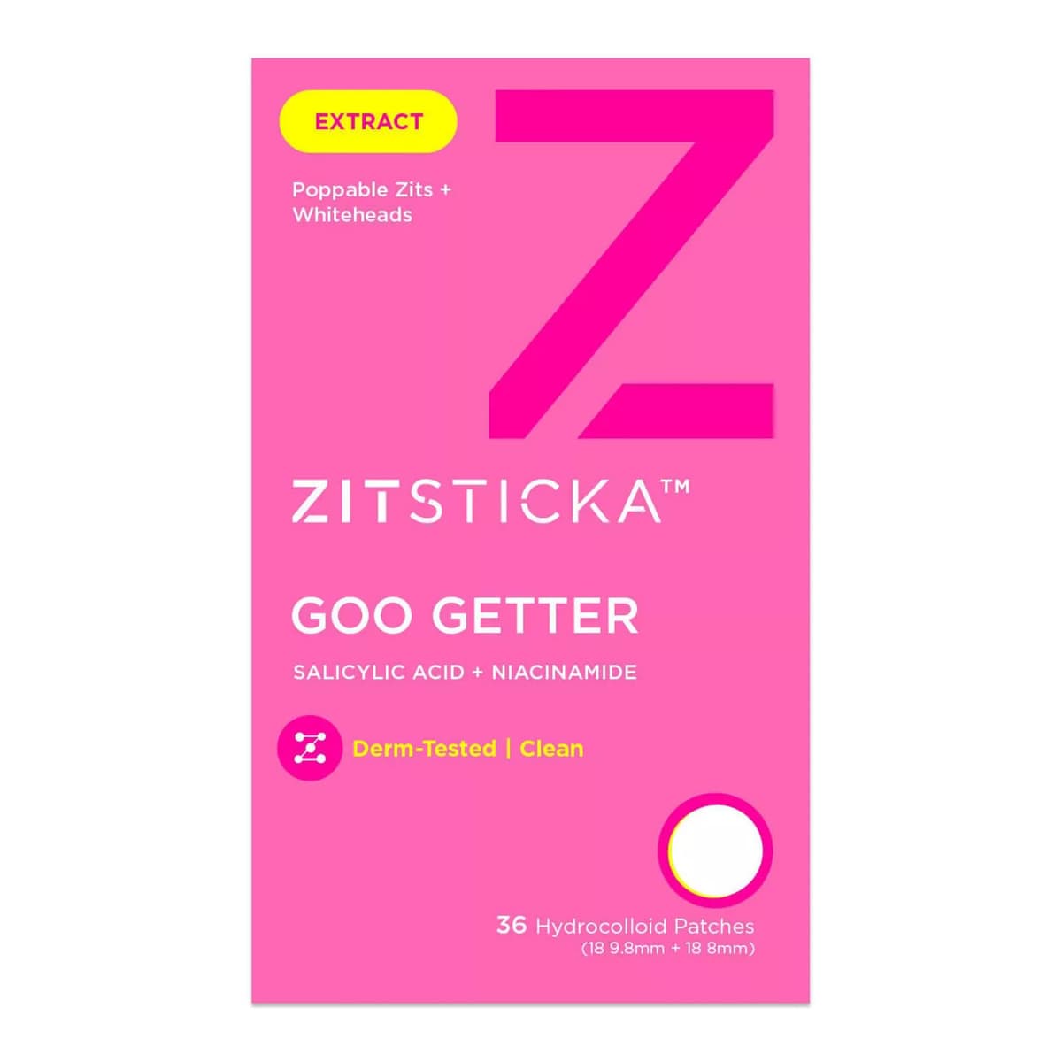 Goo Getter Surface Pimple Hydrocolloid Acne Patch
