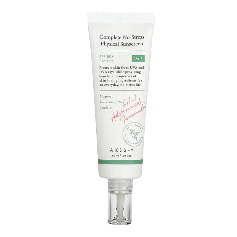 Complete No-Stress Physical Sunscreen, SPF 50+, PA++++, Version 3