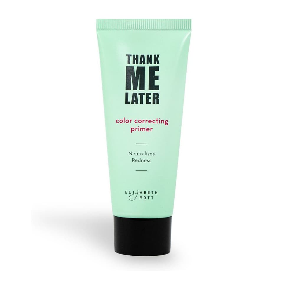 Thank Me Later Color Correcting Face Primer - Niacinamide & Cica Soothes Redness, Grips Makeup for Long-Lasting Wear