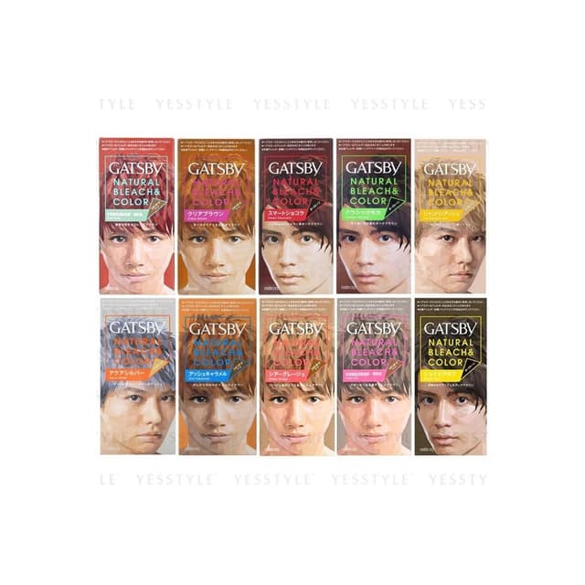 Gatsby Natural Bleach & Hair Color, Smoky Pink