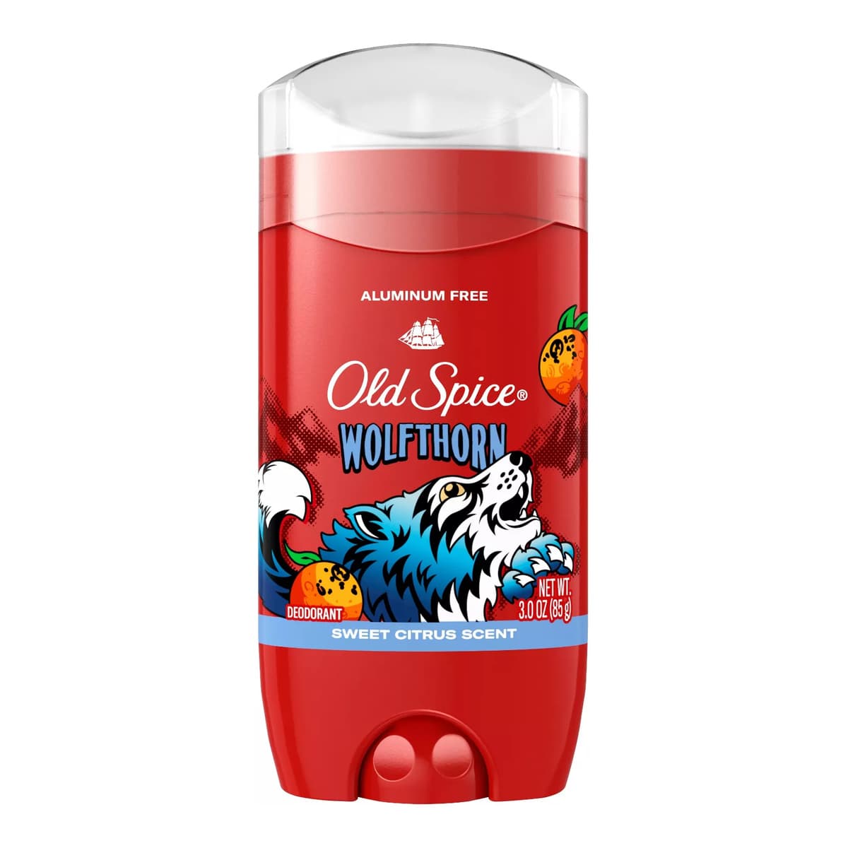 Aluminum Free Wolfthorn Scent Deodorant for Men 48 hr. Protection