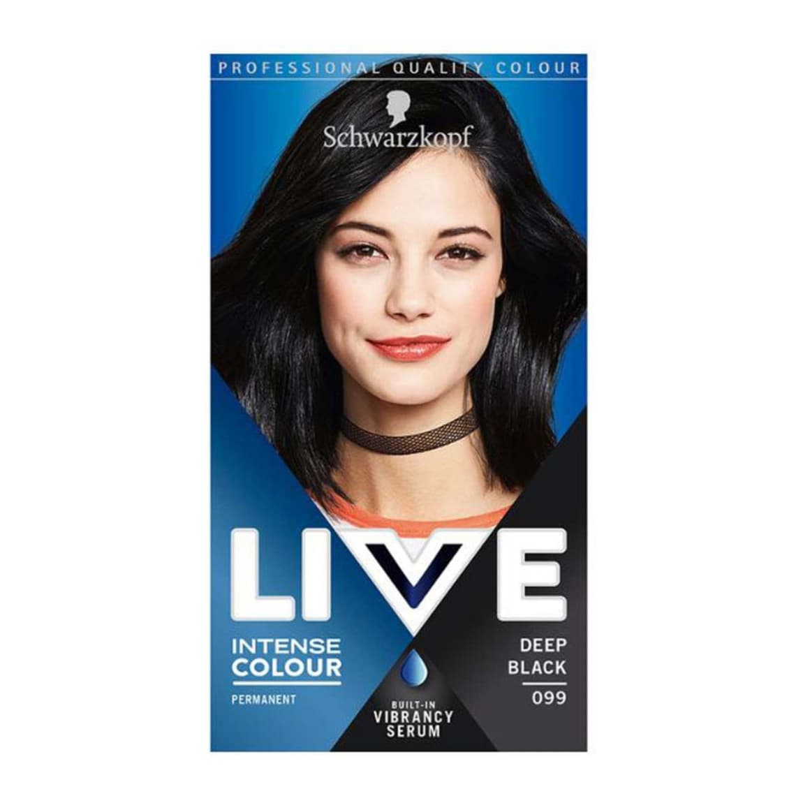 LIVE Deep Black 099 Permanent Hair Dye