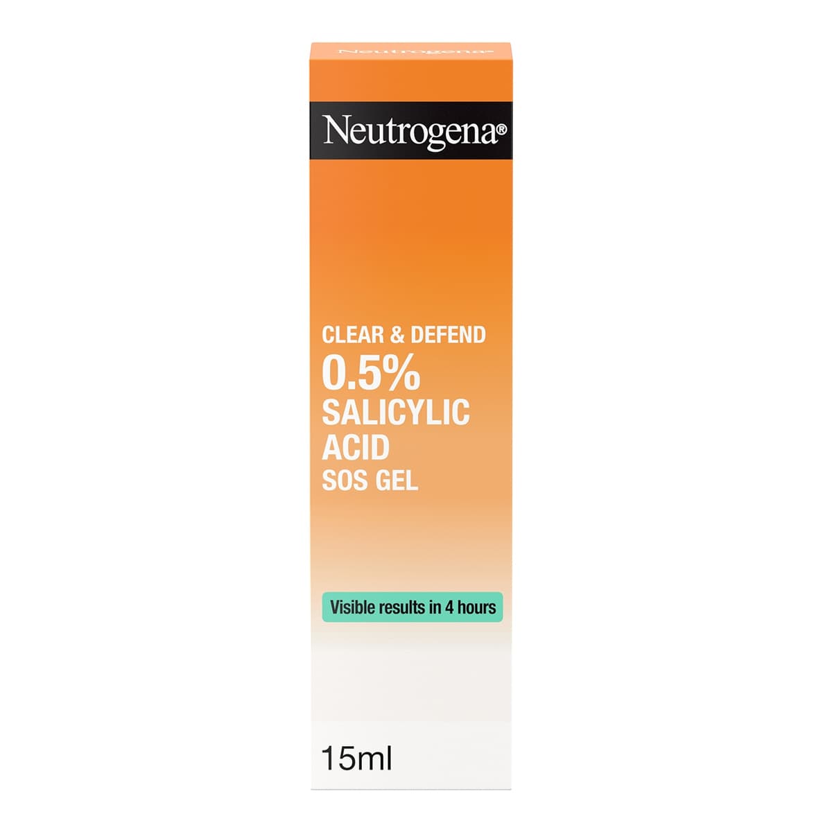 Clear and Defend 0.5% Salicylic Acid SOS Gel