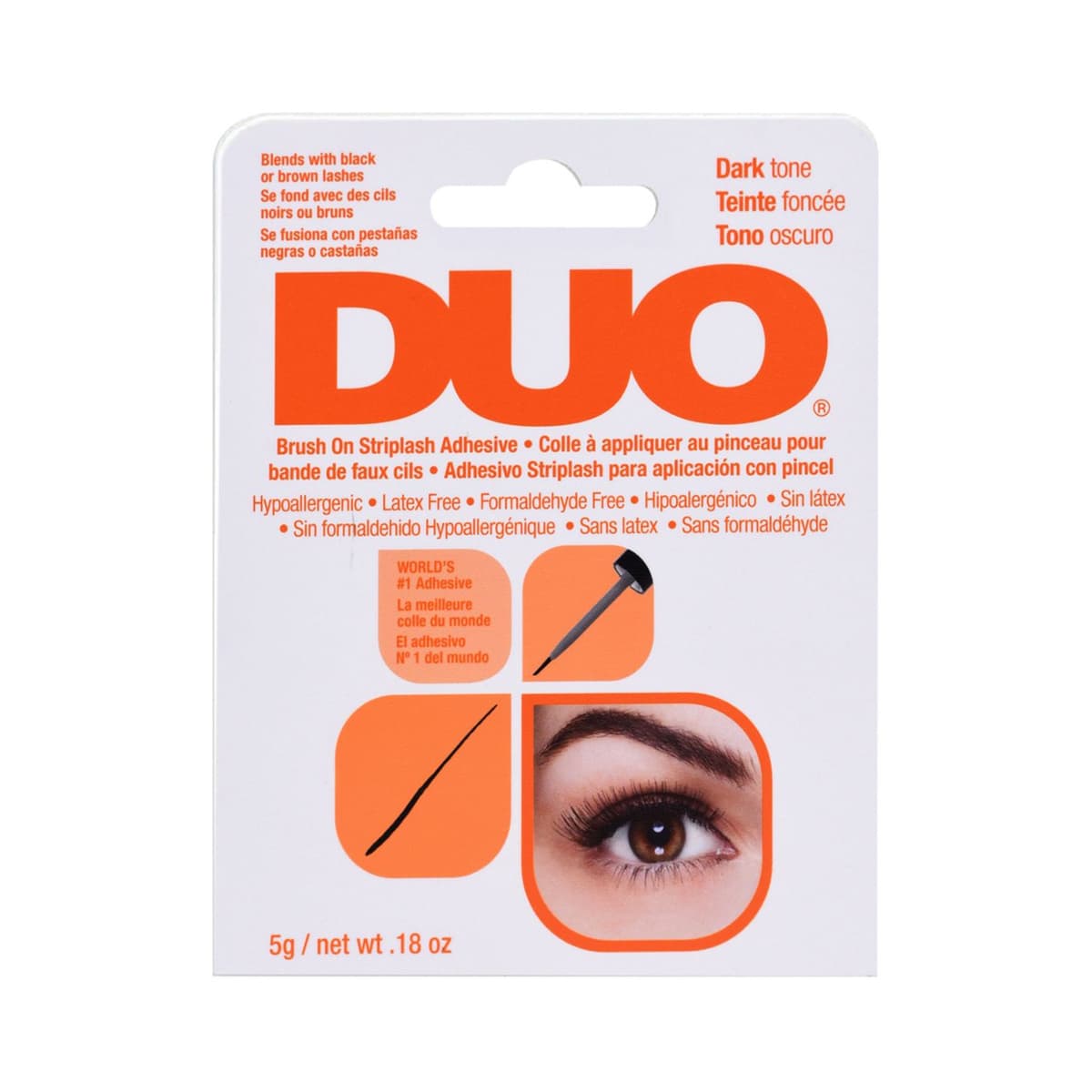 DUO Brush On Striplash Adhesive Dark