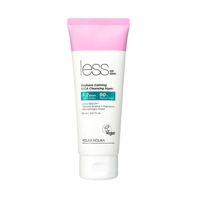 Less on Skin Redness Calming CICA Cleansing Foam